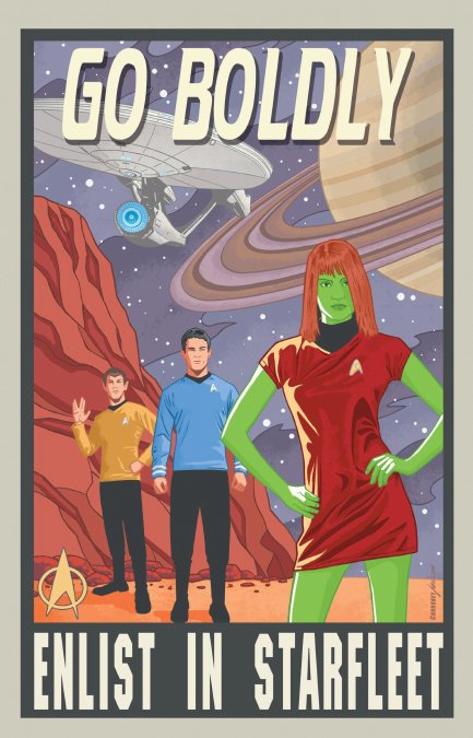 Go boldly: Enlist in Starfleet