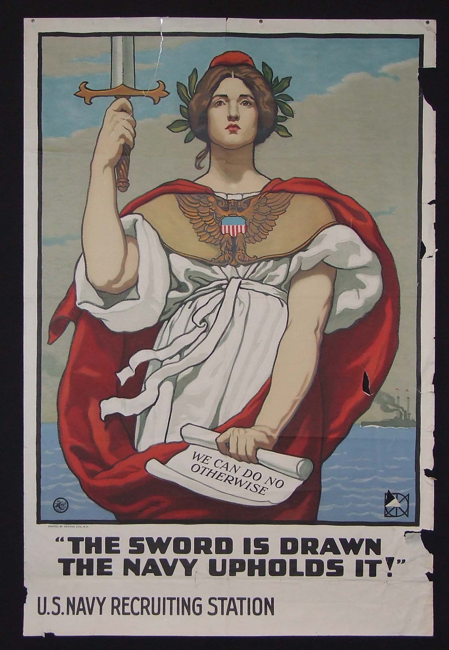 The sword is drawn - the navy upholds it